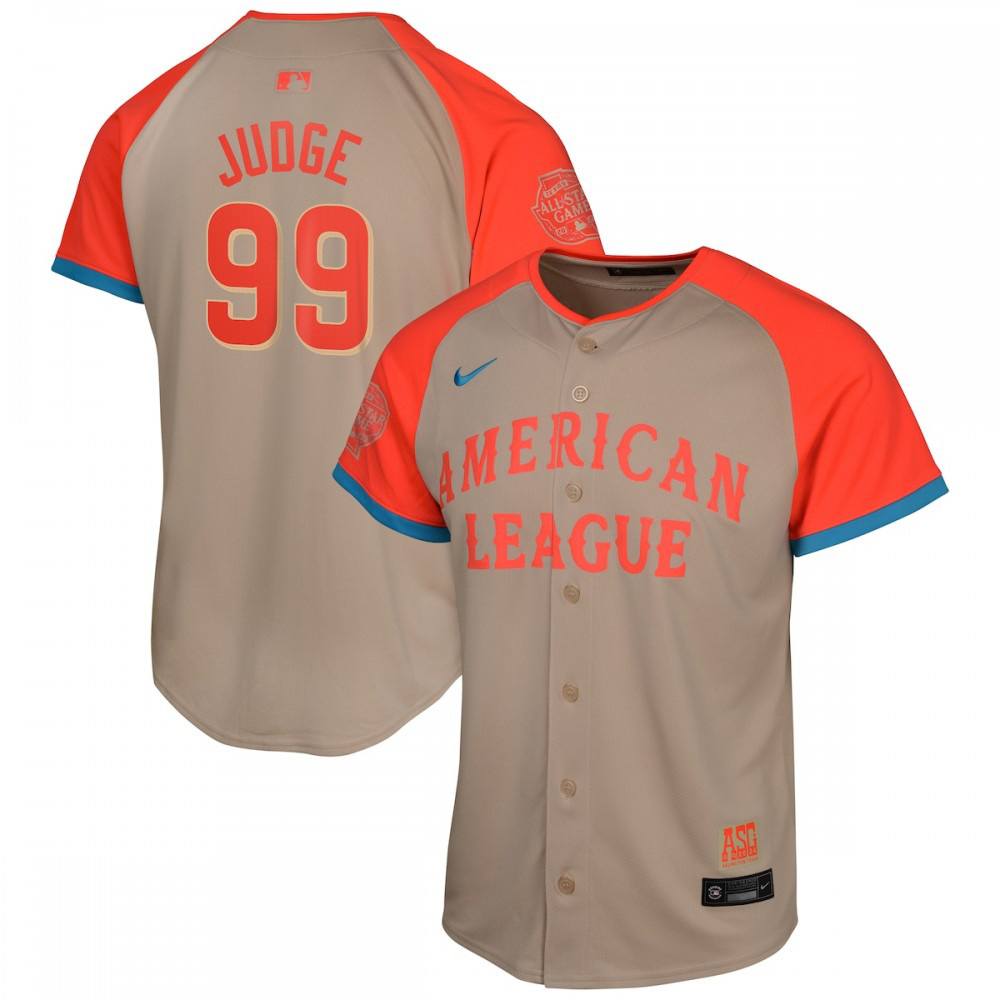 Aaron Judge American League Youth 2024 MLB All-Star Game Limited Player Jersey - Cream-Pro Kit Vault | Brand New 26/27 Sports Jerseys